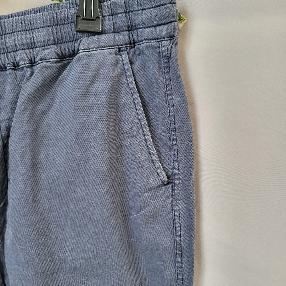 Faherty Essential Drawstring Cotton Modal Linen Blend Pants In Blue L‎ - Picture 7 of 14